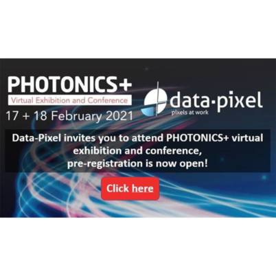Data Pixel participation in Photonics + Virtual Exhibition